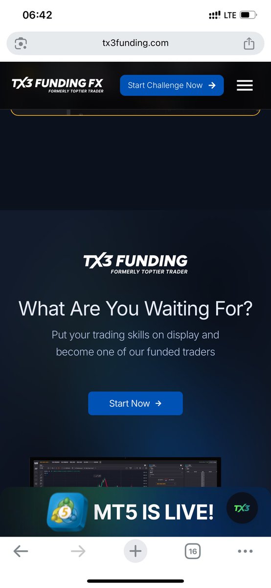 freddie_bolo's tweet photo. Hello trader’s TX3 now offers MT5 Live account now on their platform do check it out 

Thanks @tx3funding for being here https://t.co/w97btaE0k9
