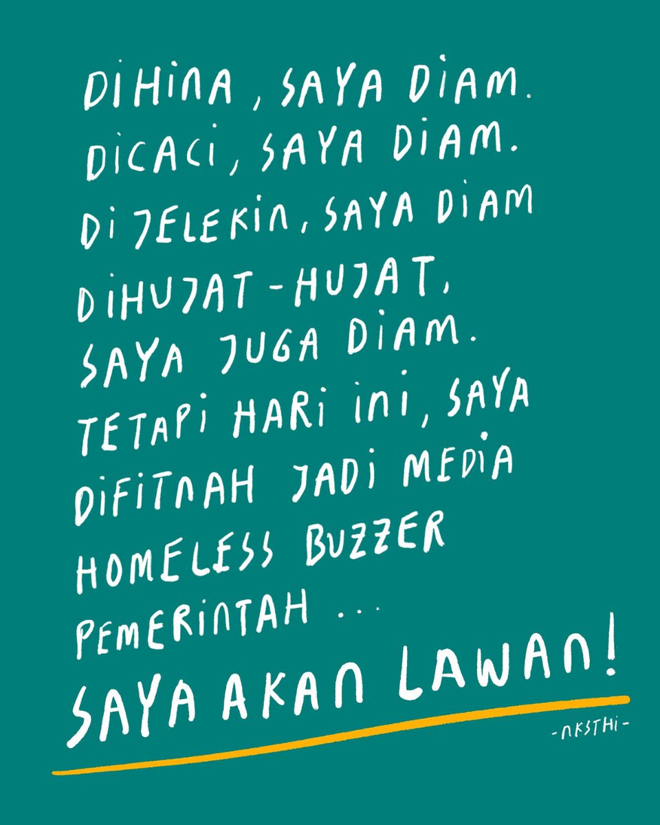 Nanti Kita Sambat Tentang Hari Ini tweet media