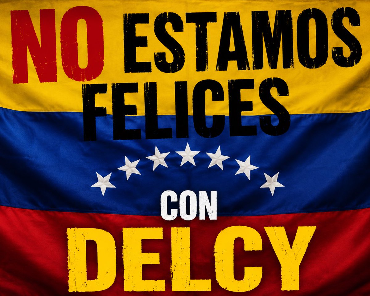 ‘Not even President Donald Trump is celebrating in Venezuela, and we do not agree with Delcy Rodríguez staying in power’ 

<a href="/usembassyve/">Embajada de los EE.UU. en Caracas</a> <a href="/SecRubio/">Secretary Marco Rubio</a> <a href="/POTUS/">President Donald J. Trump</a>