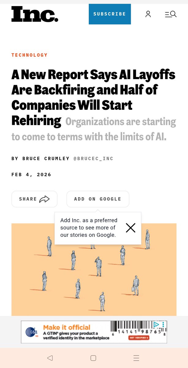 elthPosting's tweet photo. @KitsuneMizuki AI reached its peak a while ago, now companies are realizing it isn't profitable.

People overhyping AI doesn't really know how crazy expensive it really is... https://t.co/O4nCB8jCib