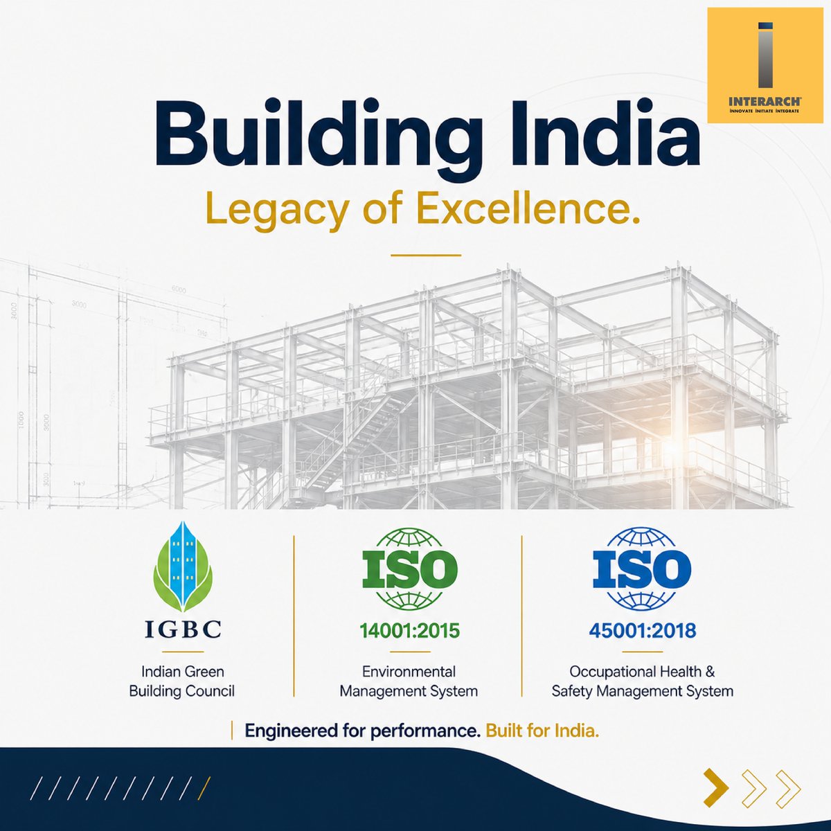 InterarchPEB's tweet photo. 𝗘𝘃𝗲𝗿𝘆 𝗵𝗶𝗴𝗵-𝗽𝗲𝗿𝗳𝗼𝗿𝗺𝗮𝗻𝗰𝗲 #𝘀𝘁𝗿𝘂𝗰𝘁𝘂𝗿𝗲 𝗯𝗲𝗴𝗶𝗻𝘀 𝗹𝗼𝗻𝗴 𝗯𝗲𝗳𝗼𝗿𝗲 #𝘀𝘁𝗲𝗲𝗹 𝗶𝘀 𝗲𝗿𝗲𝗰𝘁𝗲𝗱 𝗼𝗻-𝘀𝗶𝘁𝗲.

#Precisionengineering. #Fasterexecution. #Futurereadyinfrastructure.

@NMalikakkal @ArvindInterarch https://t.co/dZ4YCdXfPY