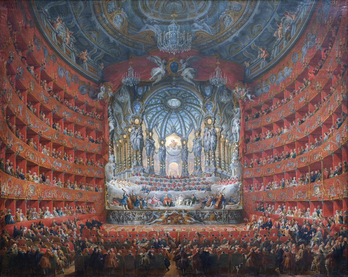 SeekAfterBeauty's tweet photo. Musical Feast (1747), by Giovanni Paolo Panini https://t.co/2J2sCp6sS9