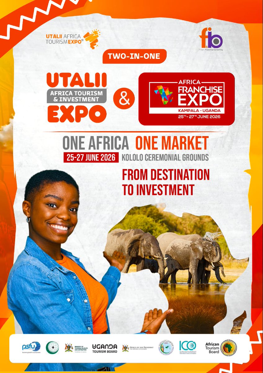 Africa’s future businesses will grow through franchising and proven systems. Gain marketing support, stronger brand standards, operational skills, and reduced startup risks. Register now for the  #UtalliExpo &amp; #AfricaFranchiseExpo . Contact us today on +256768769184
