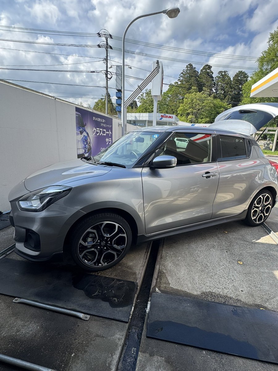 車検おーわり！おかえり〜〜