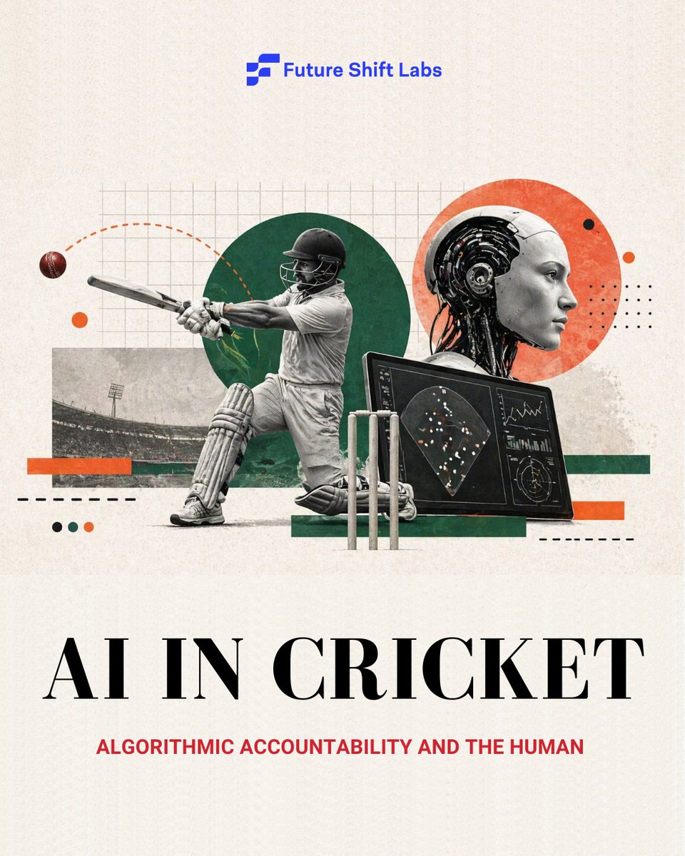 futureshiftlabs's tweet photo. AI in Cricket: Algorithmic Accountability and the Human Edge 
Where instinct meets intelligence, and trust meets technology.

Read full article : https://t.co/Q3mbiuyhbn

#AIinCricket #AlgorithmicAccountability #ResponsibleAI #CricketTech #FutureOfDecisionMaking https://t.co/sfvAPbacck