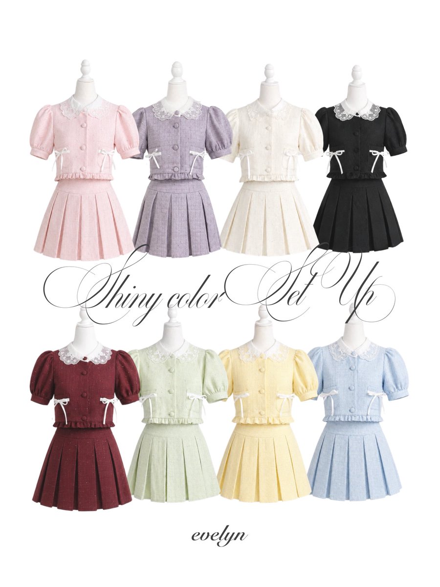 ⋱⋰୨୧ ⋱⋰ℕ𝔼𝕎𝕊 ⋱⋰୨୧⋱⋰ #evelyn 本日18時 公式通販に新作