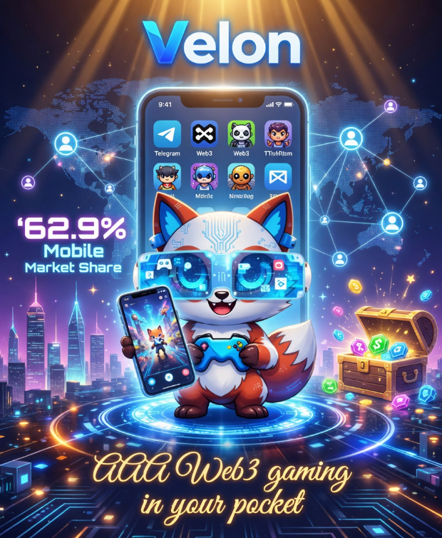 xvelon's tweet photo. Mobile games account for 62.9% of the global market share, yet the mobile transition for Web3 gaming has long remained stagnant. Velon is dedicated to breaking this bottleneck by introducing a Layer-3 architecture specifically optimized for mobile devices.

Through the integration of Telegram Mini Apps and our proprietary mobile SDK, we enable players to launch games directly within the app, eliminating the need for tedious downloads and complex wallet configurations. By 2027, the global open beta of Velon will accompany the full release of our mobile SDK, truly putting AAA-grade Web3 gaming into the pockets of hundreds of millions of players worldwide.