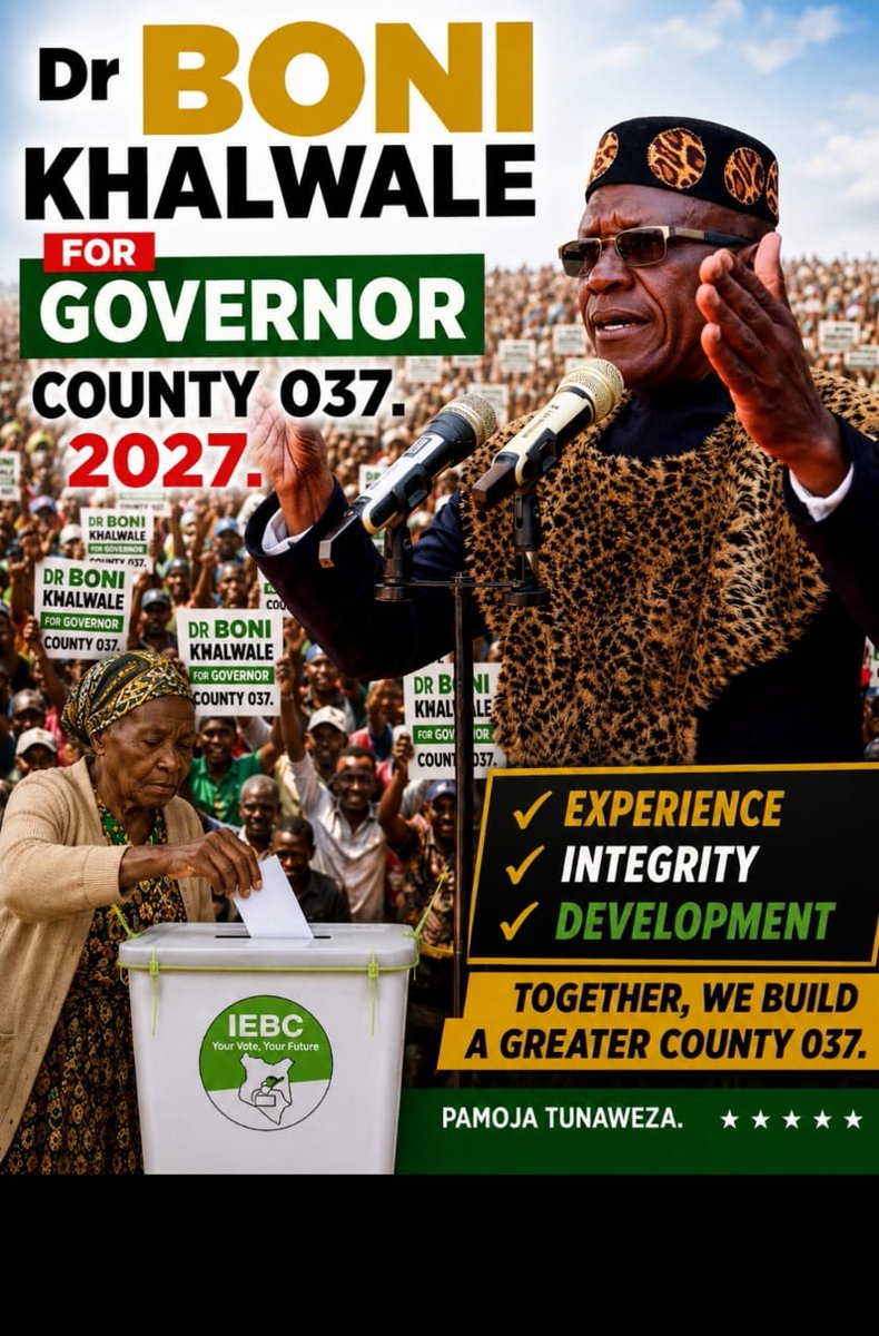 Dr Boni Khalwale, MD, CBS tweet media