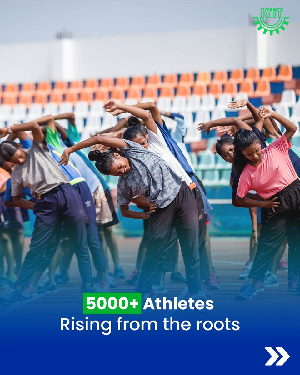 KIITUniversity's tweet photo. From classrooms to global arenas, KIIT athletes continue to raise the bar with dedication, resilience, and determination. https://t.co/TWPSra8xc7
