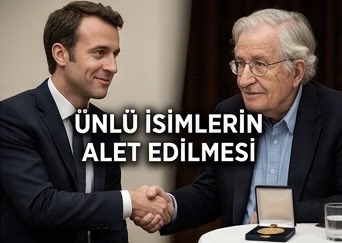 AyhanSarisu's tweet photo. 5/ Daha da ilginci, dünyaca ünlü dilbilimci Noam Chomsky’yi bile bu işe alet etti.
Brüksel’de düzenlenen bir törende Chomsky’ye bu hayali cemiyet adına "onur madalyası" vererek sahte ödülüne meşruiyet kazandırdı.
#Chomsky #Bilim #Manipülasyon #Akademi https://t.co/IcDPFjbdrb