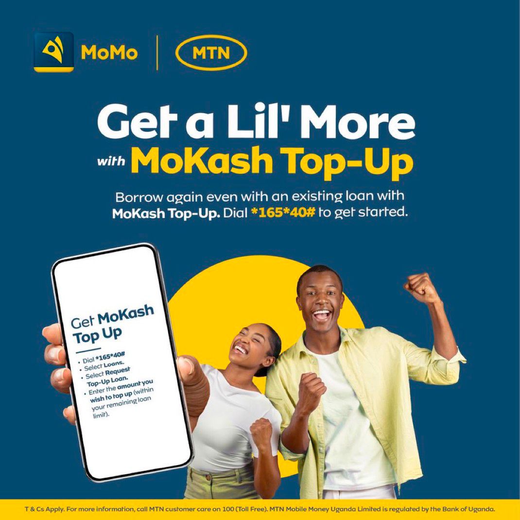 SmaqUg's tweet photo. The month is fresh, but the bills are fresher. 🧾✨
Stay ahead of your expenses and keep the momentum going with a quick loan top-up. No stress, just progress.
Dial *165*40# to get started and stay on top of things.
#PowerToBeMore #MTNMoMo https://t.co/nVhG171nxR