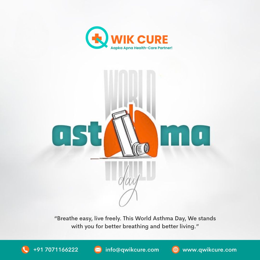 Qwik_Cure's tweet photo. On World Asthma Day, let’s raise awareness about asthma and support those living with respiratory conditions. Early diagnosis, proper care, and awareness can help people breathe easier and live healthier lives.

#WorldAsthmaDay #QwikCure #HealthyBreathing #AsthmaAwareness https://t.co/puCL1HhUEG