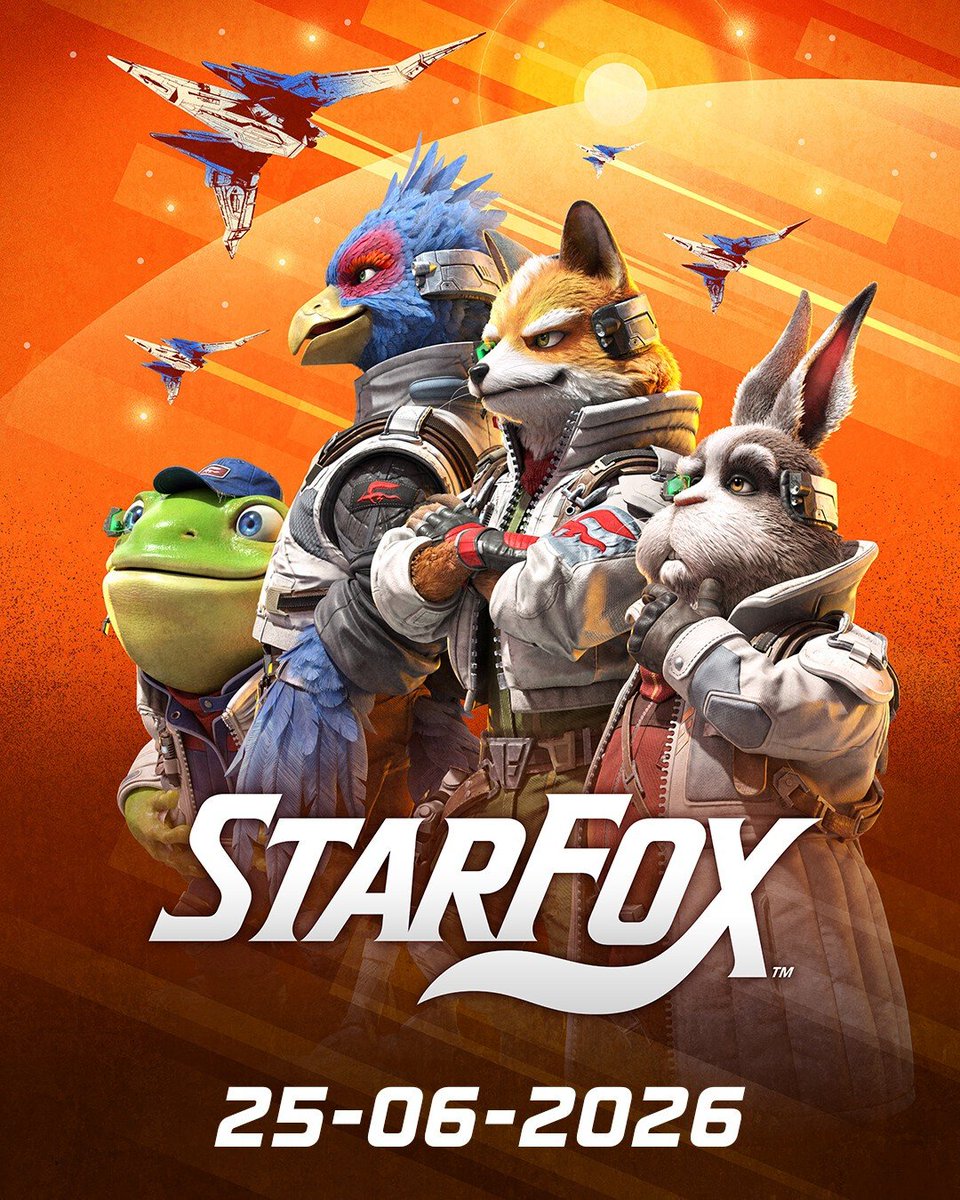 3djuegos's tweet photo. 🦊 ¡Fox McCloud VUELVE DESPUÉS DE 10 AÑOS y lo hace a lo grande!

🎮 Nintendo anuncia Star Fox para Switch 2: un remake completo de Star Fox 64 con gráficos renovados

📸 Los niveles respetan la estructura original, pero los personajes lucen un estilo casi fotorrealista y tipo marioneta

📽️ El juego incluye nuevas cinemáticas, diálogos ampliados y una misión prólogo protagonizada por el padre de Fox

👥 ¡Tendremos multijugador online! Equipos Star Fox y equipos Star Wolf se enfrentarán en mapas de combate aéreo y niveles de recogida de objetos

3⃣ Una sola copia permite invitar hasta 3 jugadores extra mediante GameShare sin que necesiten tener el juego

🗓️ Ya hay fecha de lanzamiento: 25 de junio de 2026

💸 Star Fox costará 50€ en digital y 60€ en físico

👉 Ya puedes leer más en nuestra web: https://t.co/e1tyYhmItz

#3DJuegos #StarFox #NintendoSwitch2 #Nintendo #Videojuegos