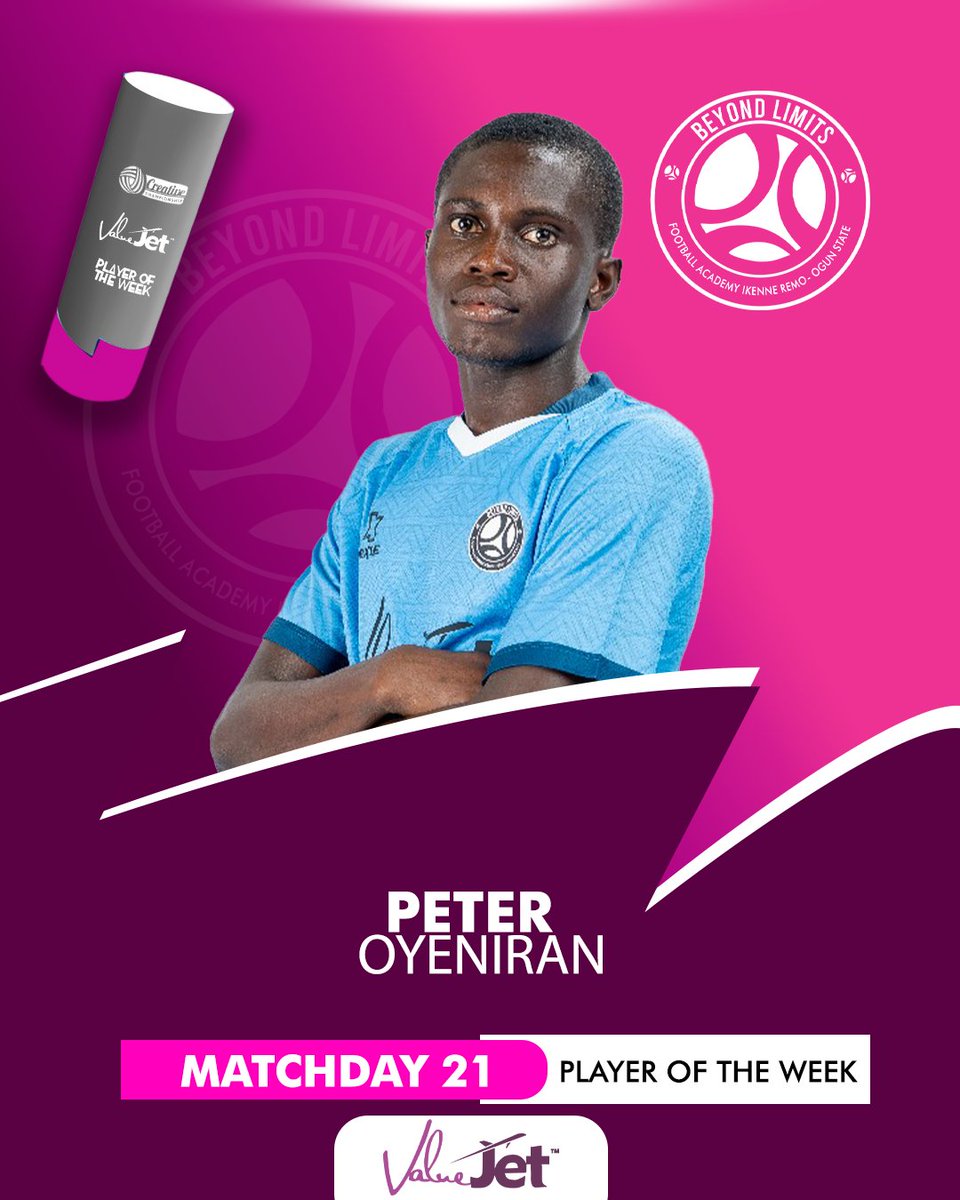 TCC_League's tweet photo. Peter Oyeniran (Beyond Limits) is the @flyvaluejet player of the week for MD 21.
#POTW | #TCC | #valuejet https://t.co/UIsKM9quzk