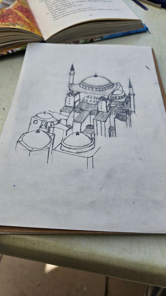 SURRENDER2U2's tweet photo. Tüm sevdiklerime dua ettiğim bir yer ,Ayasofya. Hıdrellez zamanı da dualara devam.🙏 Sağlıkları ve mutlulukları her daim olsun. Çizim ise gidiyor bir şekilde. https://t.co/XYR44X5J7A