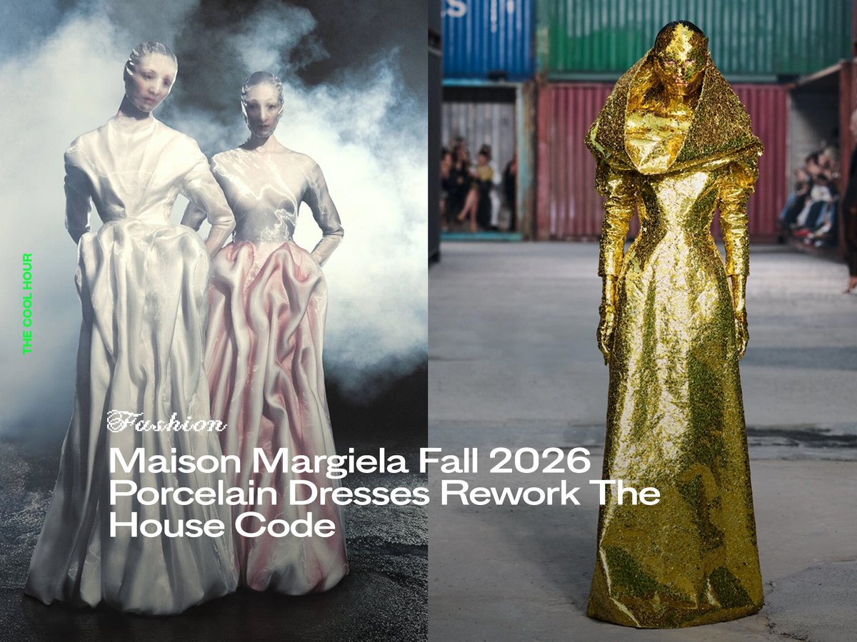 From a container yard in Shanghai, Maison Margiela Fall 2026