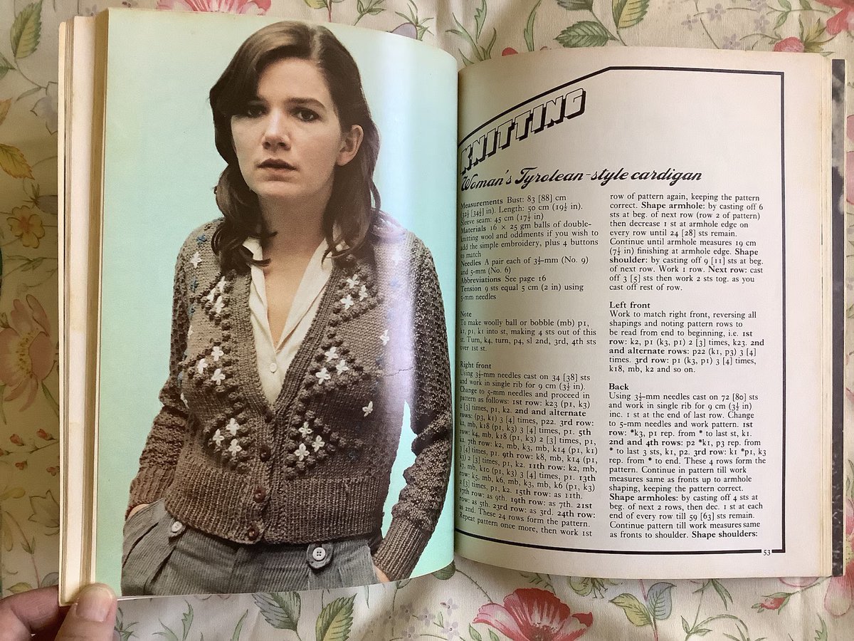 WatsonsVintage's tweet photo. This is a WONDERFUL Book. RARE Vintage 1980 'Knitting 1920s and 30s Originals' Paperback Book by Nancy Vale - 23 Knitting Designs based on the look of 1920s & 30s. https://t.co/iugyI71vMo via @Etsy #VintageBooks #KnittingBook #KnittingPatterns #NancyVale #1920sKnits #1930sKnits https://t.co/qKRno9Na70