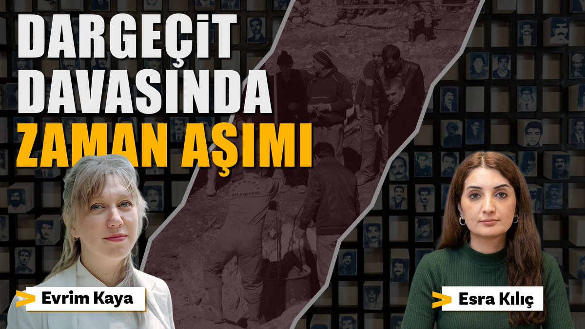 SpotBasin's tweet photo. #CANLI | Evrim Kaya ile "Dört1Yandan" başladı

Adalet arayışı yine “zaman aşımıyla” engellendi 

Hafıza Merkezi Hukuk Çalışmalarından avukat Esra Kılıç’la "zamanaşımından" düşürülen Dargeçit JİTEM davasını konuşuyoruz.

@kerimayva | @EsrBbr

#Dört1Yandan👇
https://t.co/B4ytbA8etv https://t.co/SVbnteyLGb