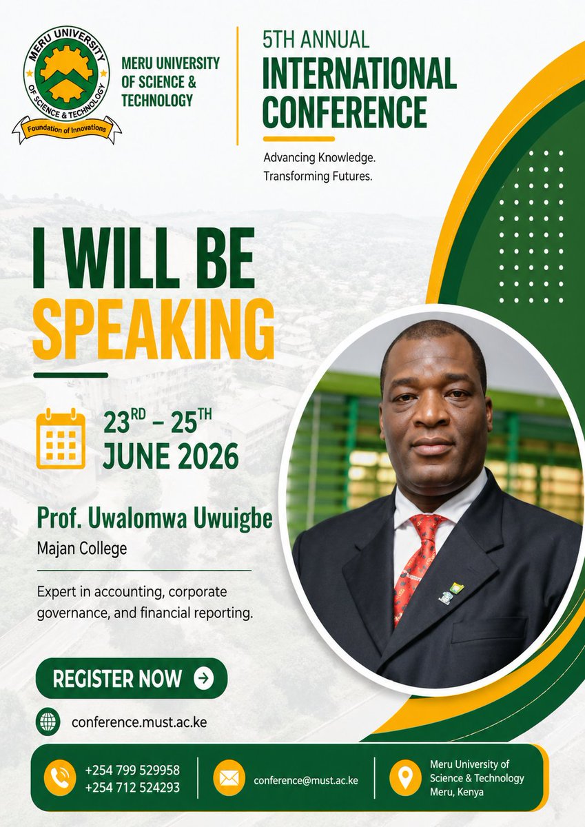 Meru University of Science and Technology (MUST) tweet media