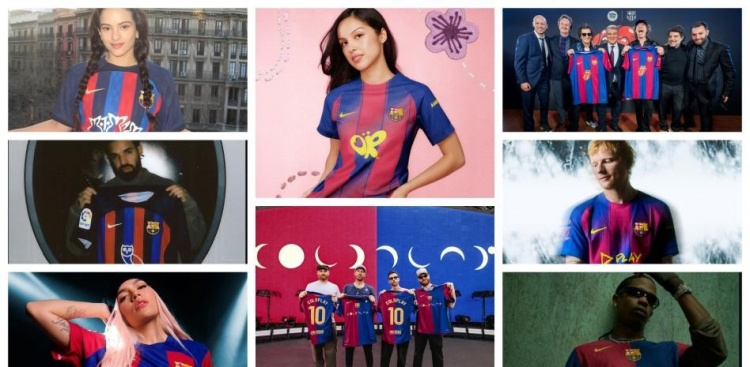 kaodede12's tweet photo. Mundo Deportivo: เสื้อแข่งบาร์ซ่าคอลแลบศิลปินดังยอดขายพุ่ง รุ่นลิมิเต็ดราคาแตะ 2,999 ยูโร https://t.co/7ucqu3E49B