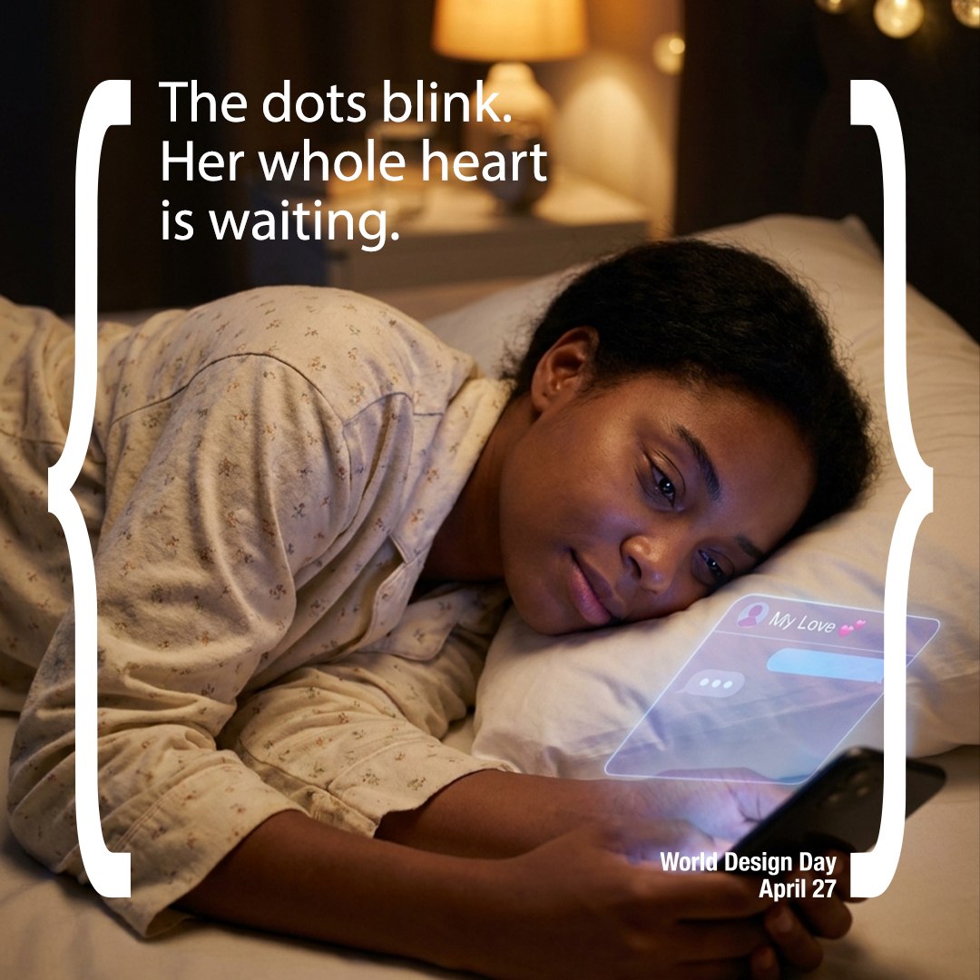 CrypticUche's tweet photo. That moment when the dots appear and your whole body forgets how to function. New love hits different at 2am; every notification feels like a heartbeat, every reply feels like a miracle.
AI Tool Used: Higgsfield AI image generation.
#AIDAChallenge #WDD26 https://t.co/rC5X8W1GTv