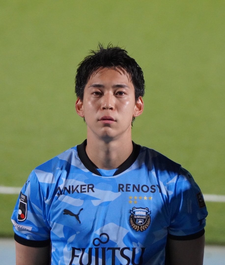 フル出場でお疲れな三浦颯太選手 #三浦颯太 #frontale #川崎フロンターレ