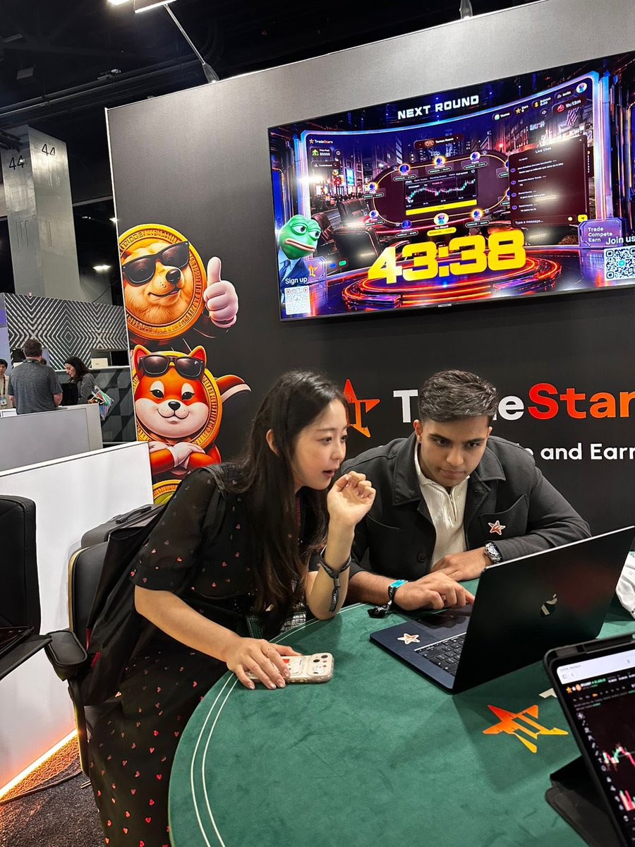 TradeStarsX's tweet photo. Come visit the TradeStars booth to meet the team, talk Web3 sports trading, explore what weโre building, and grab some exclusive swag ๐
If youโre at Consensus, donโt miss it.
๐ See you in Miami!
๐ https://t.co/w8CZGB0jum
#Consensus2026 #Miami #Web3 #Crypto #TradeStars https://t.co/62yusWwG7L