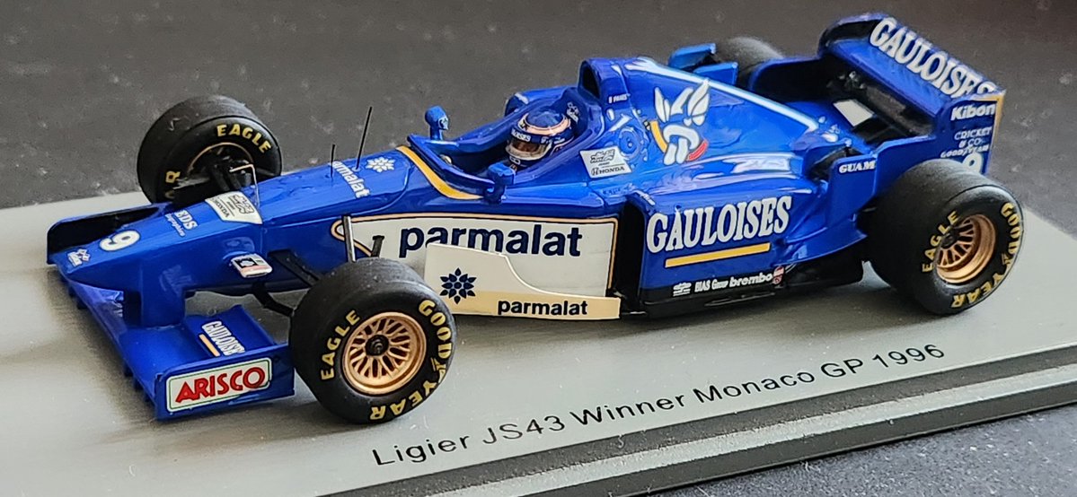リジェ JS43 1996 チームは資金難でマシンも実質、前年の改良型 モナコ