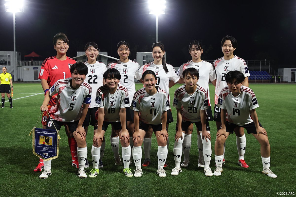 🔹U-17日本女子代表🔹 【2026.5.5 Match Report ️】 『AFC U17女子アジアカップ 中国2026』の第2戦で、U ...