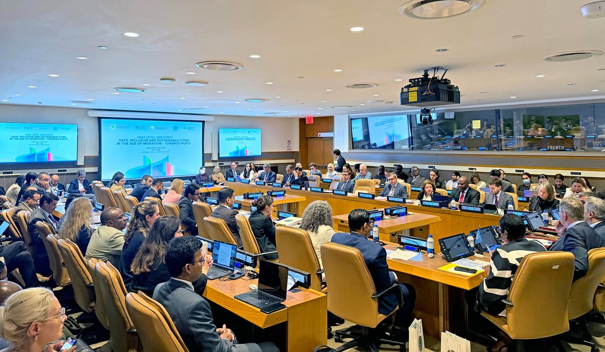 migrationAZE's tweet photo. A high-level event on “Safe, Inclusive and Sustainable Cities in the Age of Migration – Towards WUF13” held at the UN Headquarters
#StateMigrationService #SMS #InternationalMigrationReviewForum26 #IMRF26 https://t.co/lo4h9MQzRP