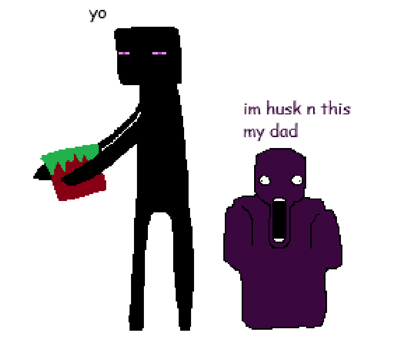 played minecraft with friends using husk public skin they said i look ...
