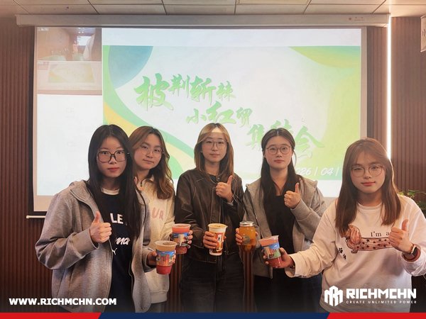 richmchn's tweet photo. RICHMCHN Xiao Hong Mao Rally🚀
Team reviewed results, shared goals, and prepared for the next stage💪
Afternoon tea and discussions helped boost team spirit ☕
Ready for a full sprint toward the New Trade Festival🔥
More: https://t.co/d20mkn60ER
#TeamEvent #Competition #Teamwork https://t.co/F3I7ye3Bpl