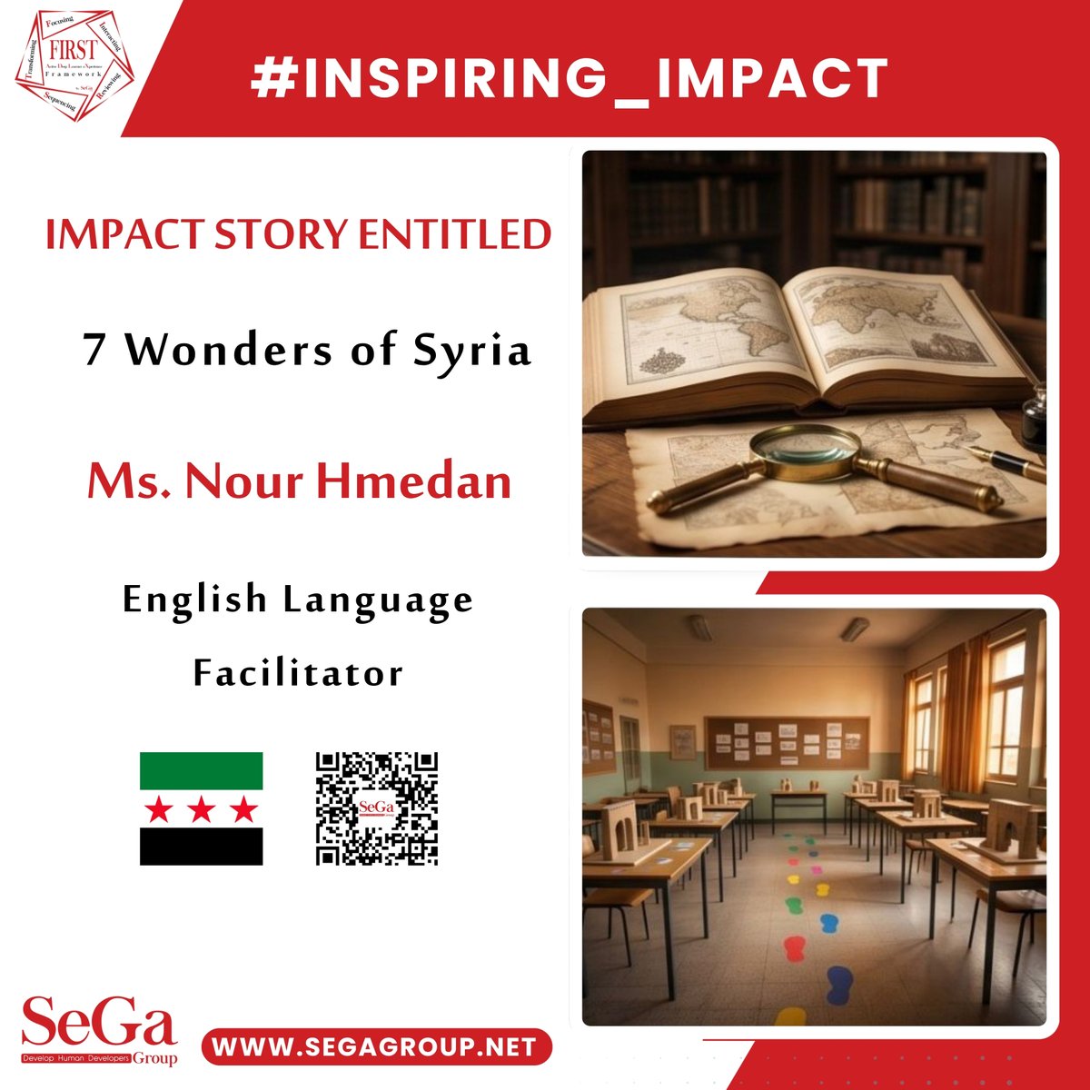 FIRSTFramework's tweet photo. Syrian Heritage.. From a traditional reading lesson to a journey of pride and belonging! 🇸🇾✨

Read the full details👇
🔗 https://t.co/vNW7BeJkf3 

#InspiringImpact
#LearnerExperience
#ActiveDeepLearnerExperience
#FIRST_ADLX_Framework https://t.co/IVAoJ6ERCk