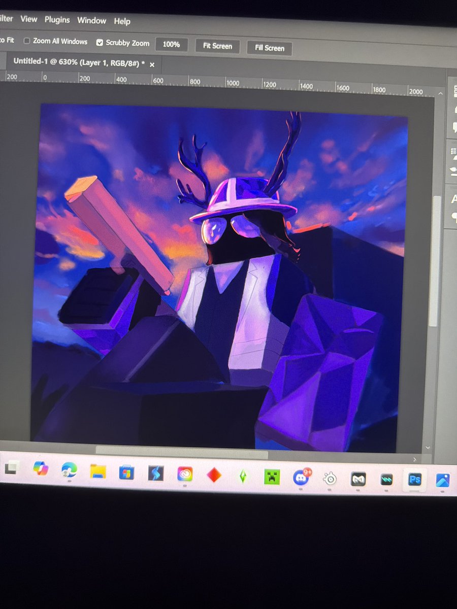 enqrys's tweet photo. progress photos u can see where i struggle with color https://t.co/MiSRAxQsk9