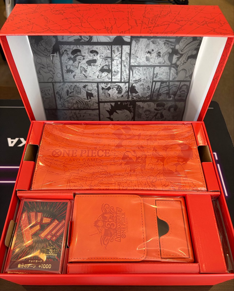 ワンピースカードゲーム 3rd Anniversary set サプライ＆ドンカード