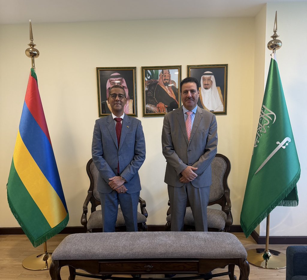 السفارة في موريشيوس 🇸🇦 tweet media