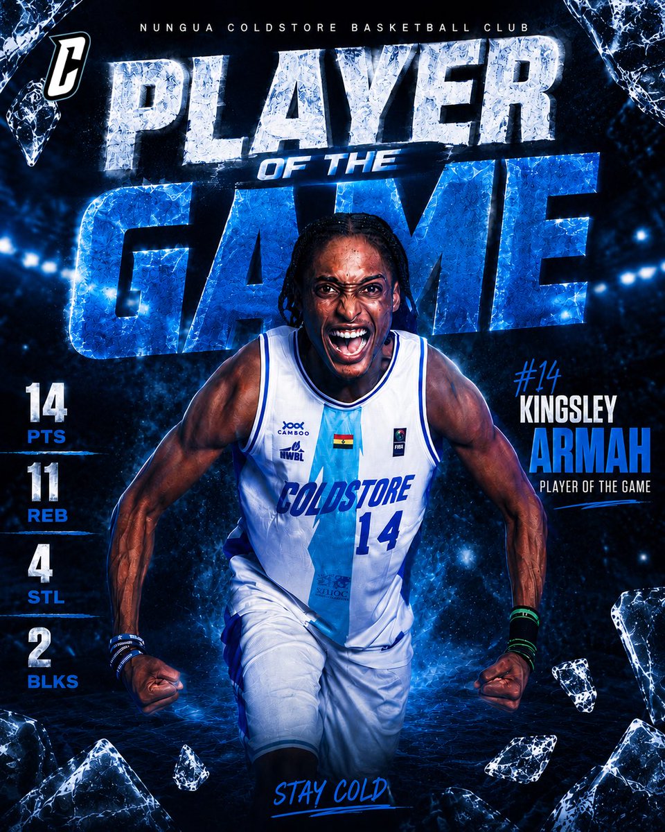 ColdstoreB's tweet photo. POTG: Kingsley Armah 🧊
14 / 11 / 4 / 2

Different level last night.

#StayCold #NCBC #Eeeetse https://t.co/WRRoBsp4EG