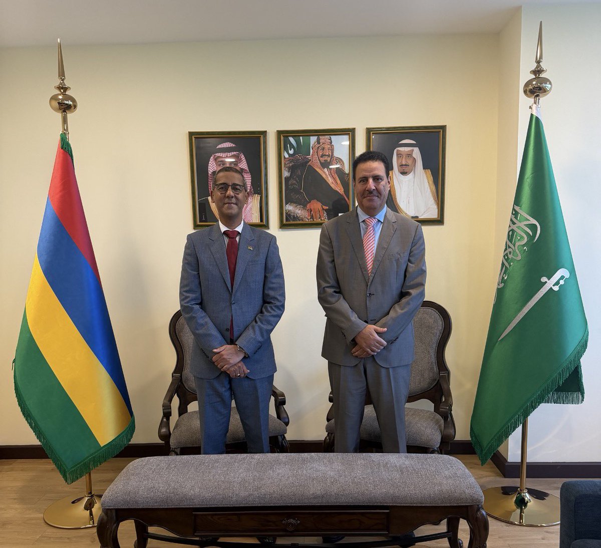السفارة في موريشيوس 🇸🇦 tweet media