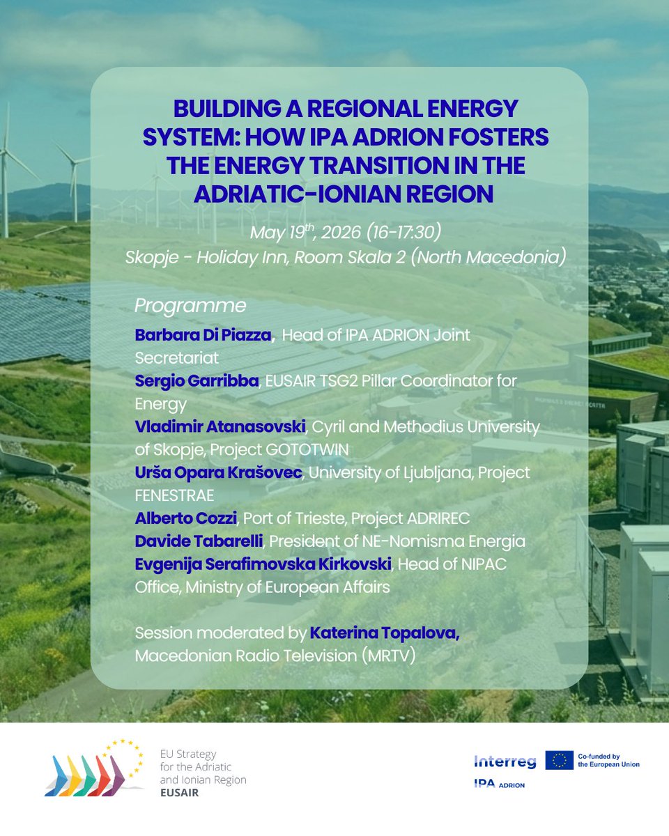 Interreg IPA ADRION tweet media