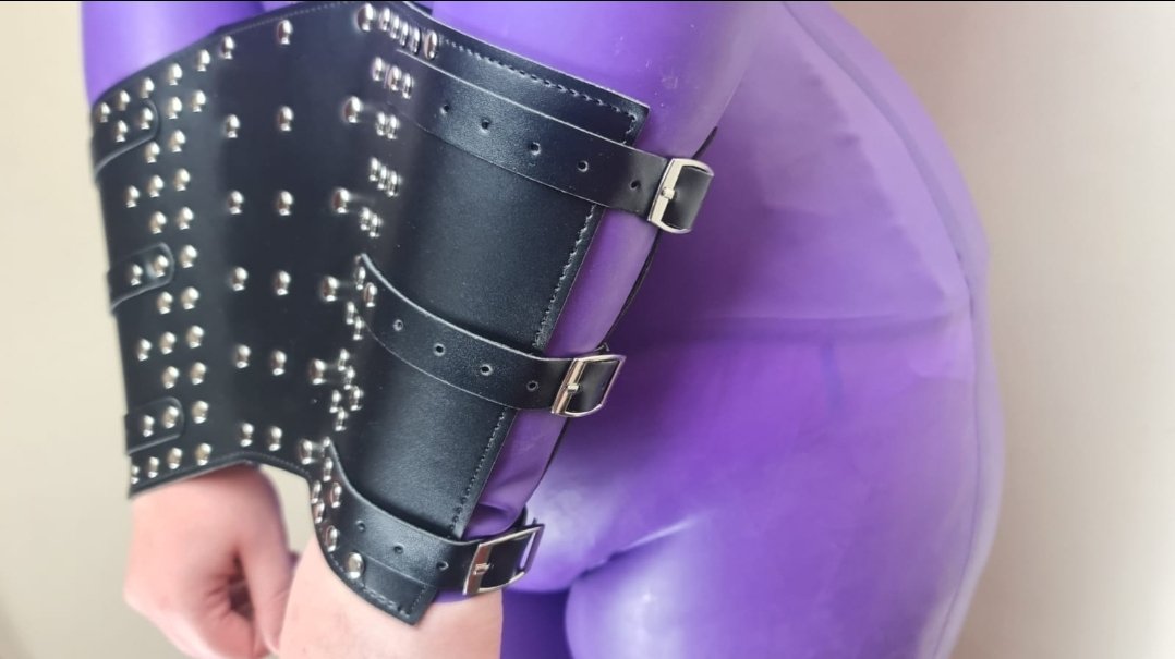 The Adjustable short faux leather Binder is just £23.99 on site!

Shipping quickly discreetly and cheaply worldwide from the UK at:
Dottyaftermidnight.co.uk