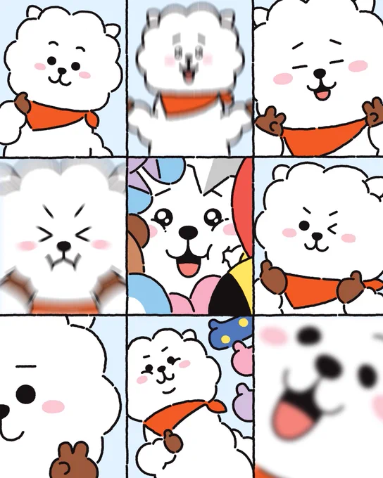 RJ's recommended poses! 📸✨

RJのおすすめポーズ!📸✨

RJ의 포즈 추천! 📸✨

#BT21 #RJ #PhotoBooth 