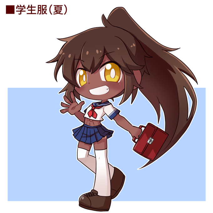 R18で投稿してるからサムネ出ないんでした。こんな感じの可愛い女の子です 