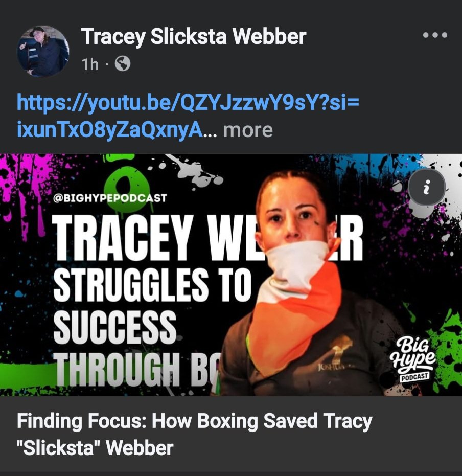 SlickstaBoxing's tweet photo. https://t.co/ajlqIHHtcU
Give it a watch my people ❤️🥊
#ADHD #BOXING #FEMALEBOXING https://t.co/I1YCJJKBGp