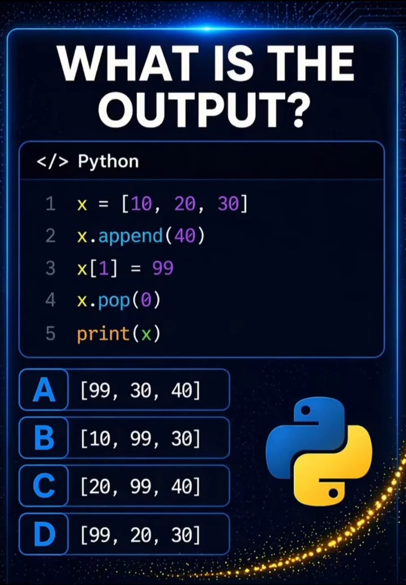 Python Developer tweet media
