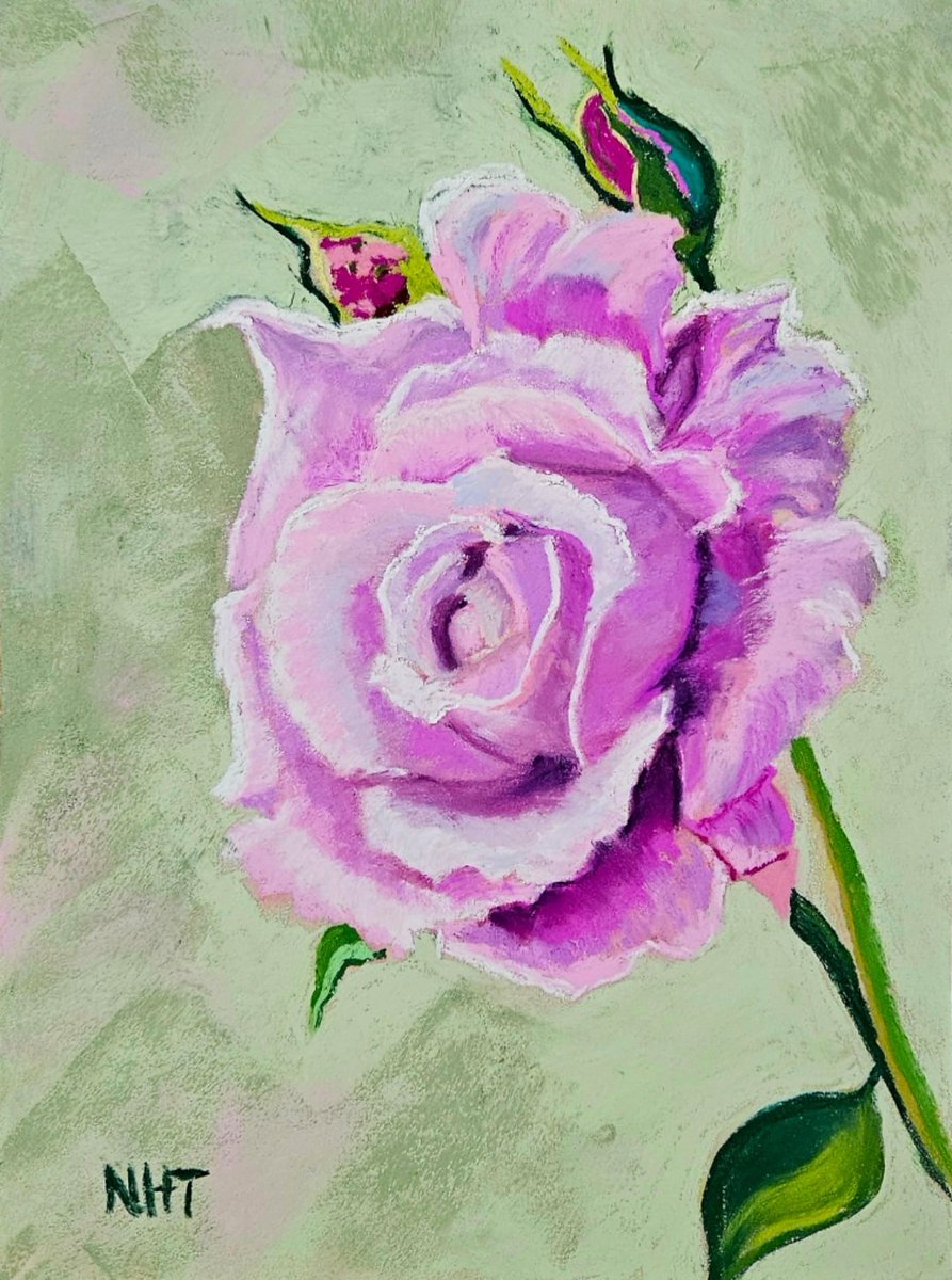 SaltyMulatto's tweet photo. #ArtistCornerTS
#ArtistCorner
#ArtOfTheDay
Painted a 5X7 soft pastel of sterling silver rose. Gifted to someone special. https://t.co/XclJ0uhJgw