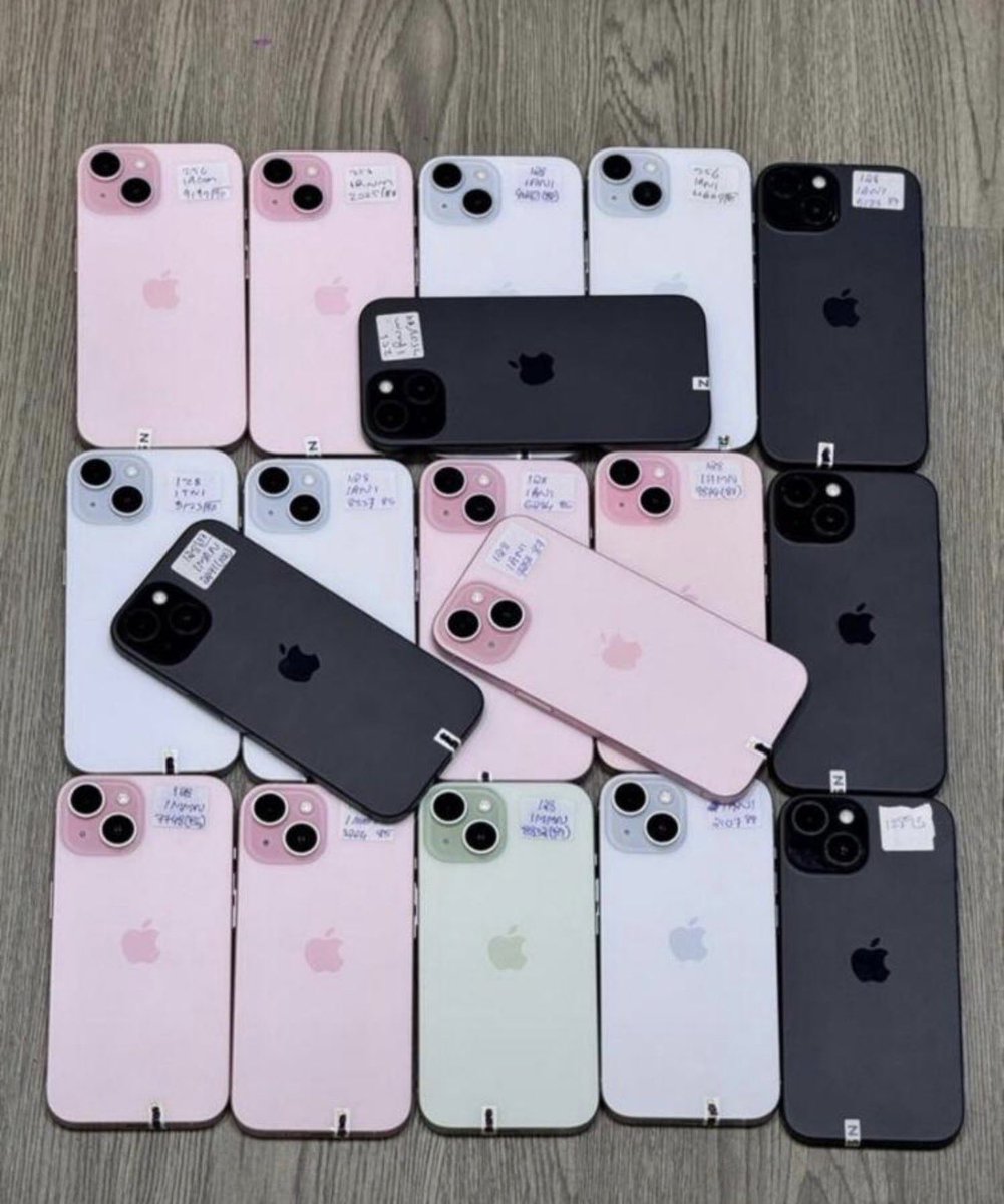 Nahvido_'s tweet photo. PLEASE HELP ME RT MY BUSINESS 🙏

iPhone 16 Series
16 Pro Max 256GB (P-SIM) — ₦1,350,000
16 Pro Max 256GB (eSIM) — ₦1,200,000
16 Pro 128GB (P-Sim) — ₦1,150,000 
16 Pro 256GB (P-Sim) — ₦1,230,000
16 plus 128GB (eSim) — ₦950,000
16 Plus 128GB (P-sim) — ₦1,050,000
16 Plus 256GB (P- sim) — ₦1,150,000 
16 128GB (P-SIM) — ₦920,000
16 256GB (P-Sim) — ₦1,020,000

iPhone 15 Series
15 Pro Max 256GB (P-SIM) — ₦1,050,000
15 Pro Max 256GB (eSIM) — ₦950,000
15 Pro 128GB (eSIM) — ₦800,000
15 Pro 256GB (eSIM) — ₦880,000
15 Pro 128GB (P-SIM) — ₦900,000
15 Pro 256GB (P-SIM) — ₦970,000
15 Plus 128GB (eSim) — ₦680,000
15 Plus 128GB (P-SIM) — ₦750,000
15 Plus 256GB (P-SIM) — ₦800,000
15 128GB (P-SIM) — ₦720,000
15 256GB (P-SIM) — ₦770,000  

iPhone 14 Series
14 Pro Max 128GB (P-SIM) — ₦800,000
14 Pro Max 256GB (P-SIM) — ₦880,000
14pro Max 128GB (eSim) — ₦730,000
14pro Max 256GB (eSim) — ₦790,000
14 Pro 128GB (eSIM) — ₦640,000 
14 Pro 256GB (eSIM) — ₦700,000
14 Pro 128GB (P-SIM) — 720,000
14 Pro 256GB (P-SIM) — ₦770,000
14 128GB (eSIM) — ₦460,000 
14 256GB (eSIM) — ₦510,000
14 128GB (P-SIM) — ₦530,000 
14 256GB (P-SIM) — ₦580,000
14 Plus 128GB (P-SIM) — ₦580,000
14 Plus 256GB (P-SIM) — ₦630,000
14 Plus 128GB (eSim) — ₦500,000
14 Plus 256GB (eSim) — ₦550,000

iPhone 13 Series
13 Pro Max 128GB — ₦630,000
13 Pro Max 256GB — ₦680,000
13 Pro 128GB — ₦540,000
13 Pro 256GB — ₦590,000
13 128GB — ₦430,000
13 256GB — ₦480,000

iPhone 12 Series
12 Pro Max 128GB — ₦470,000
12 Pro Max 256GB — ₦520,000
12 Pro 128GB — ₦400,000
12 Pro 256GB — ₦440,000
12 64GB — ₦300,000
12 128GB — ₦350,000
12 256GB — ₦380,000 

iPhone 11 Series
11 Pro Max 64GB — ₦340,000
11 Pro Max 256GB — ₦390,000
11 Pro 64GB — ₦310,000
11 Pro 256GB — ₦350,000
11 64GB — ₦260,000
11 128GB — ₦300,000
11 256GB — ₦330,000 

iPhone XR Series
XR 64GB — ₦210,000
XR 128GB — ₦240,000
