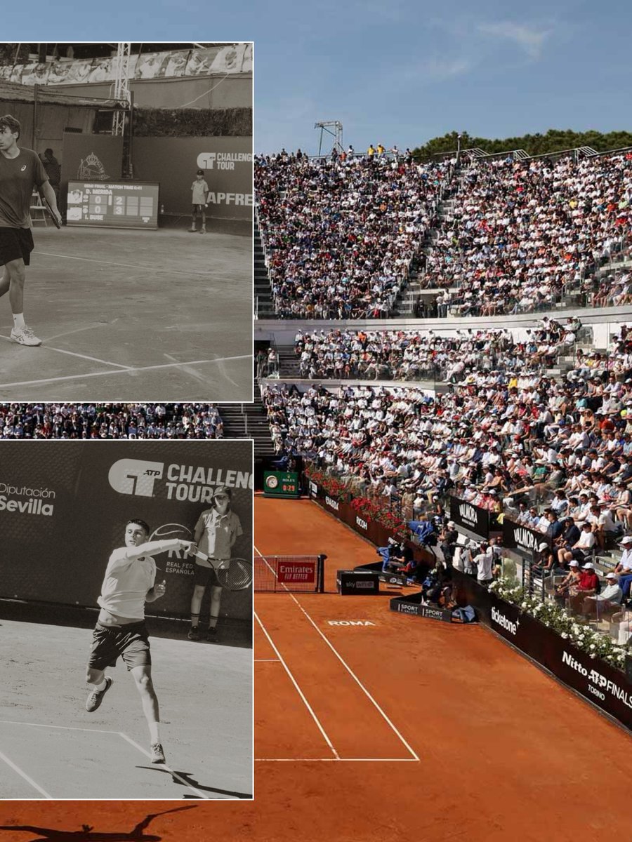 CopaSevillaCh's tweet photo. De la tierra de Sevilla al Foro Itálico 🇪🇸➡️🇮🇹

@pablotenis_02  y @Mridatenis1  dieron el paso.

Hace un año competían en la Copa Sevilla, hoy están en el cuadro final del Italian Open.

Diferente superficie. Mismo camino.

#TenisBetis #CopaSevilla #MastersRoma https://t.co/imLu3GKfIs