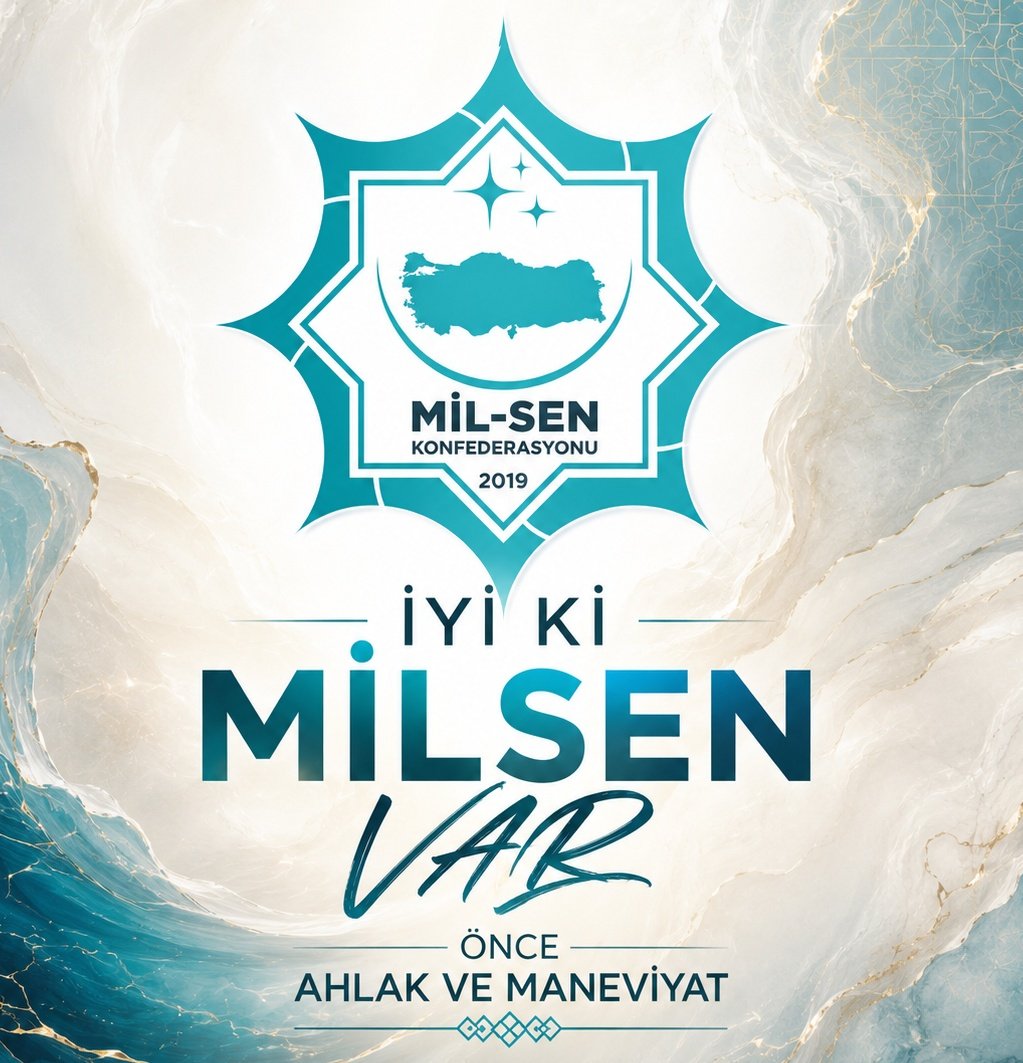 mucahit2929's tweet photo. “Önce ahlak ve maneviyat” düsturuyla çıktığımız bu yolda gördük ki; bu temel olmadan ne sendikacılık gerçek anlamını buluyor ne de emek mücadelesi karşılığını görüyor.

Kimsenin konuşmadığı yerde biz konuştuk.

Herkesin sustuğu yerde biz hakikati dile getirdik.

Korkuların gölgelediği yerde geri durmadık, doğru bildiğimizi söylemekten vazgeçmedik.

Hiç kimse adım atmazken ilk adımı atan biz olduk.

Bugün aynı meselelerin artık herkes tarafından konuşuluyor olması, verilen mücadelenin ne kadar kıymetli olduğunun göstergesidir.

“Bana ne” demedik.
Doğruya doğru, yanlışa yanlış demeyi ilke edindik.

İyi yapılanı takdir ederken, yanlışın da karşısında dimdik durduk.

Ve bugün…
“İyi ki Mil-Sen var, iyi ki bu ailenin bir parçasıyım” diyen binlerce kamu görevlisinin varlığı; verilen mücadelenin en büyük kazanımıdır.

Çünkü Mil-Sen sadece bir sendikal duruş değil; ahlakın, vicdanın ve hakkaniyetin sesidir.

Mil Sen ve Mil Büro Sen
Genel Başkanı
Mücahit Çelik 
#MilSen
#ÖnceAhlakVeManeviyat 
#İyikiMilSenVar