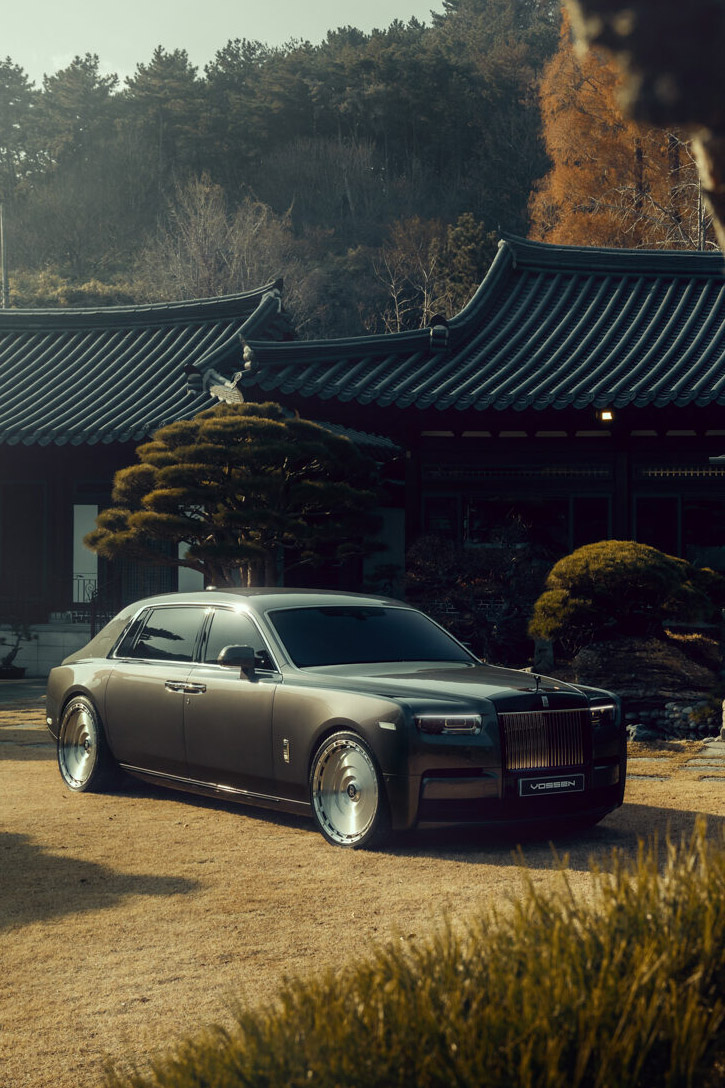 VOSSEN_JAPAN's tweet photo. ロールスロイスファントム on Novitec x Vossen SP3 
F/R : 24x10 フィニッシュはブラッシュドグロスクリア 

Shop @stage_vossen_korea 
Photo @williamstern https://t.co/YLf45jc17b