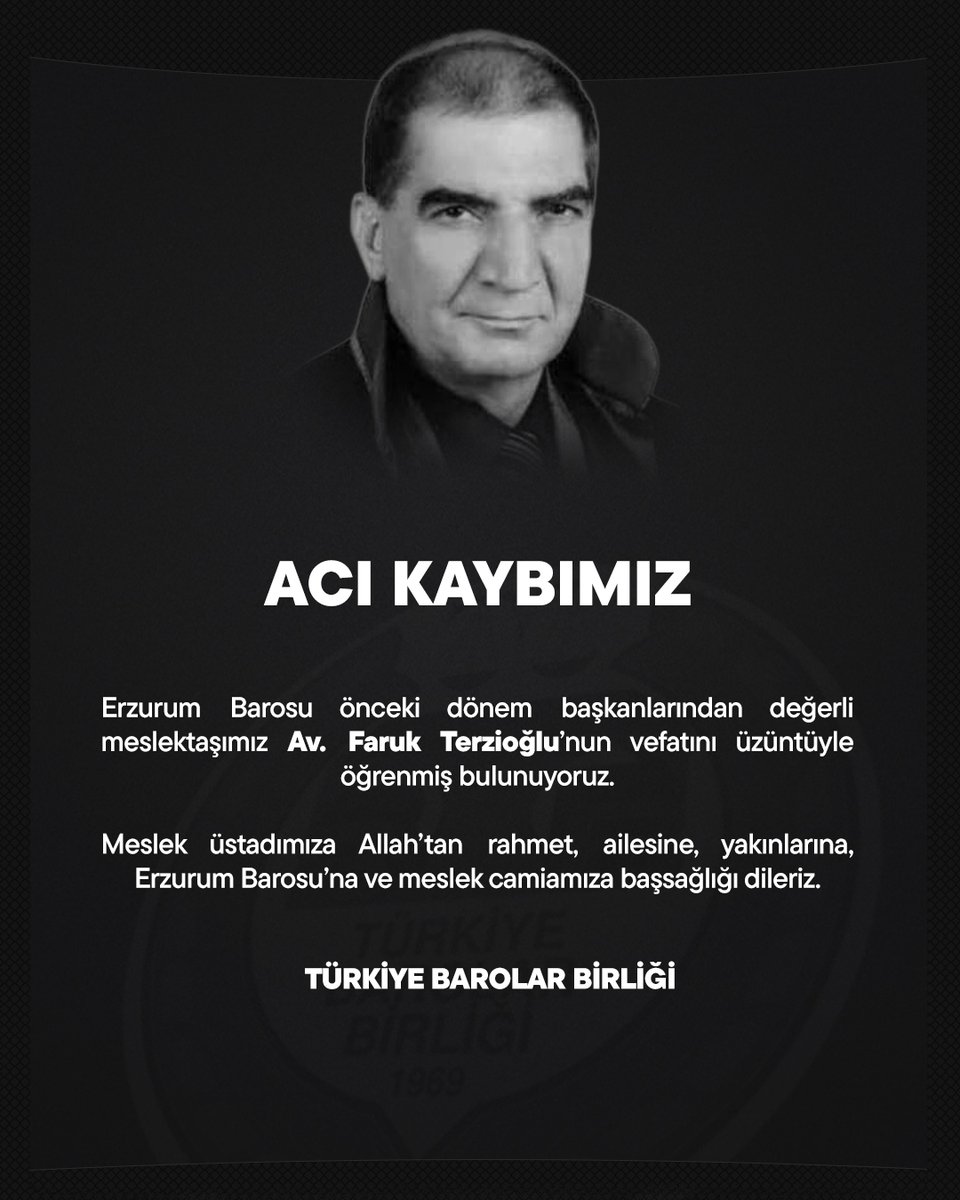 Türkiye Barolar Birliği tweet media
